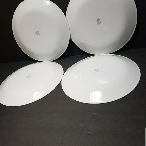 Set of 4 CORELLE "Country Cottage" Dinner Plates - Picture 3 of 6